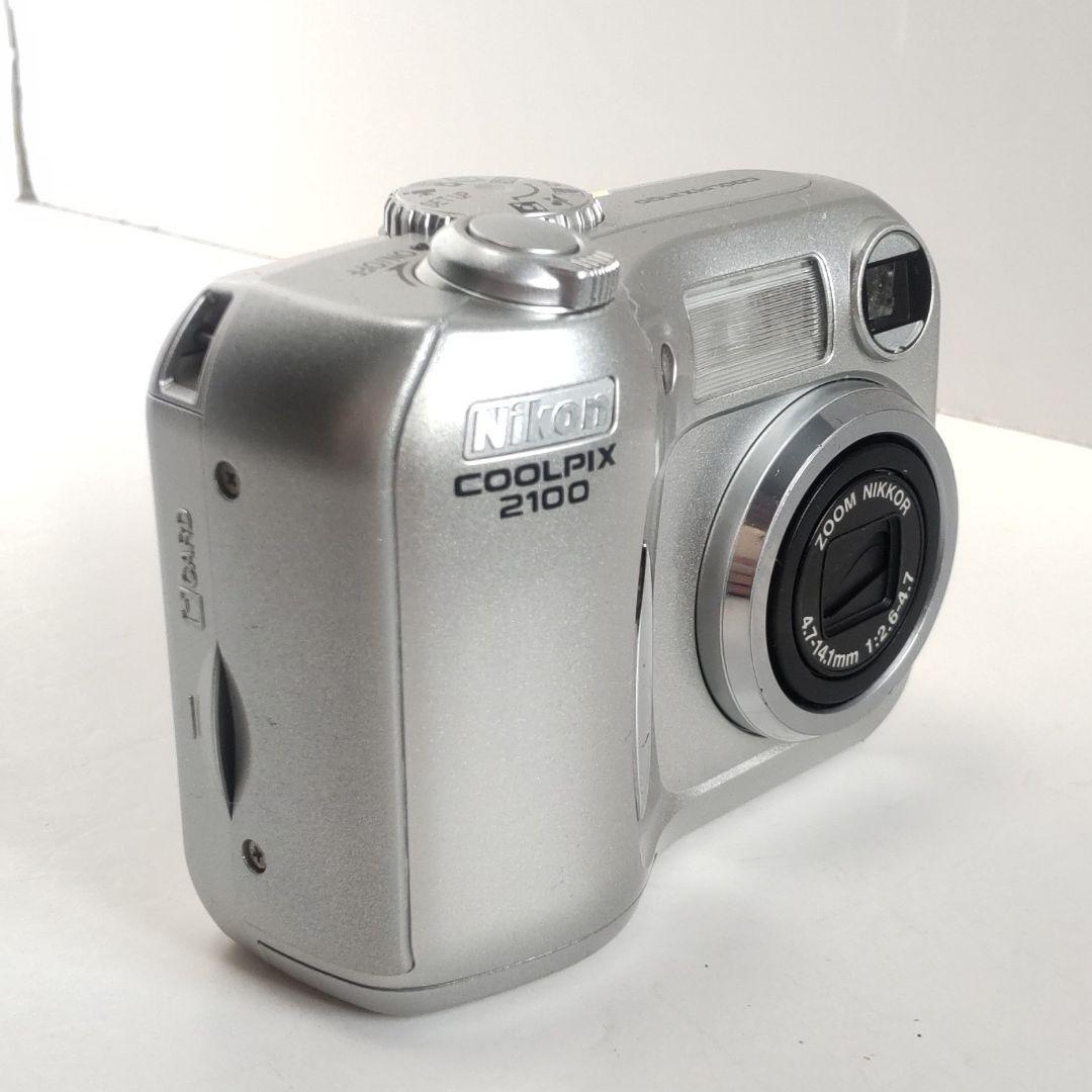 動作確認済み ニコン COOLPIX 2100 オールドコンデジ デジカメ