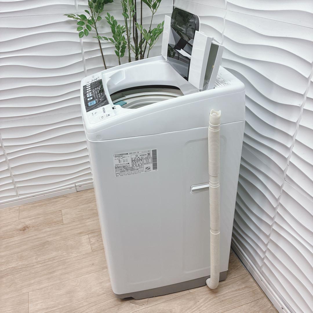 ◇大阪府 神戸市 配達料無料！◇動作保証5ヶ月！◇日立◇白い約束◇洗濯機◇