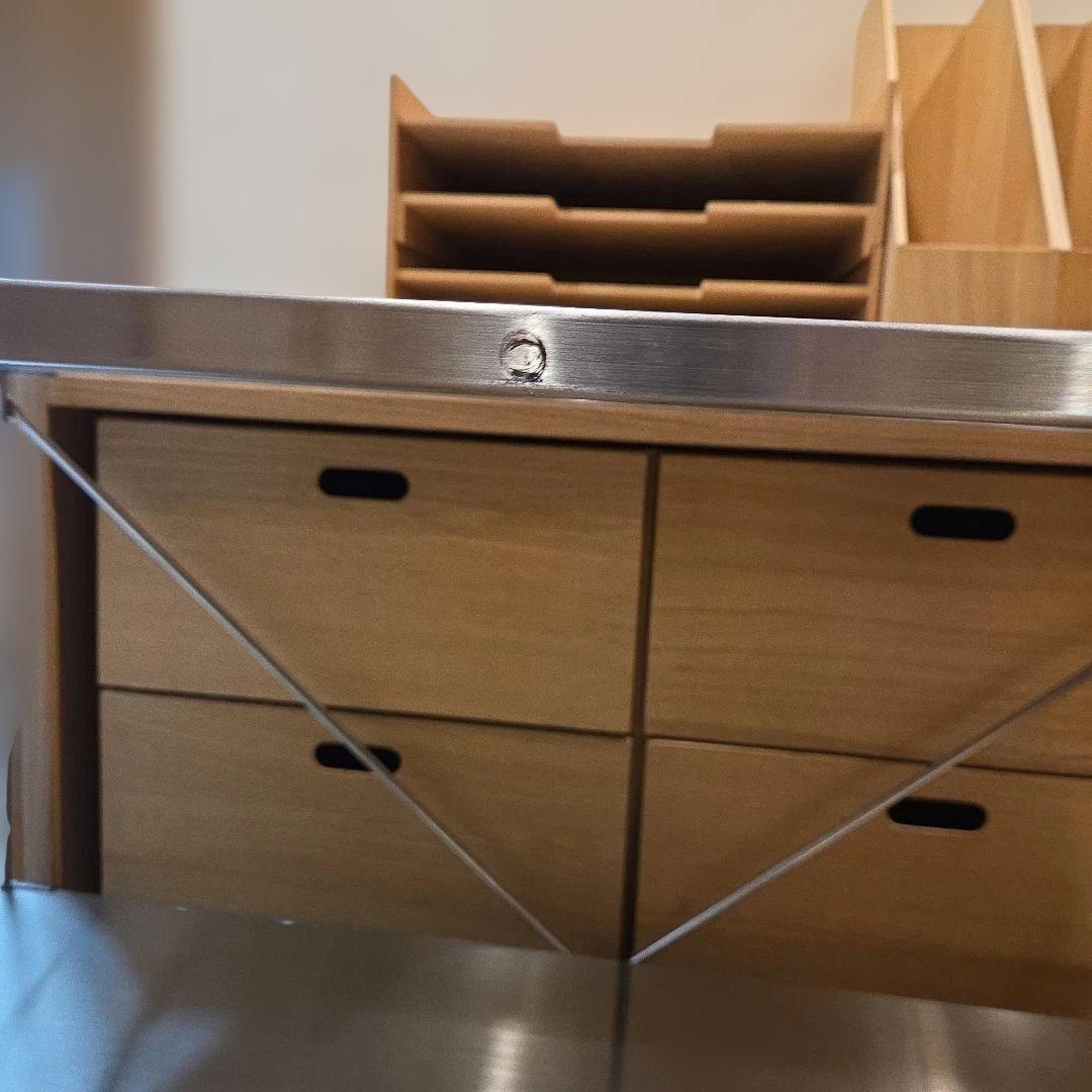 無印　ステンレスオープンシェルフ