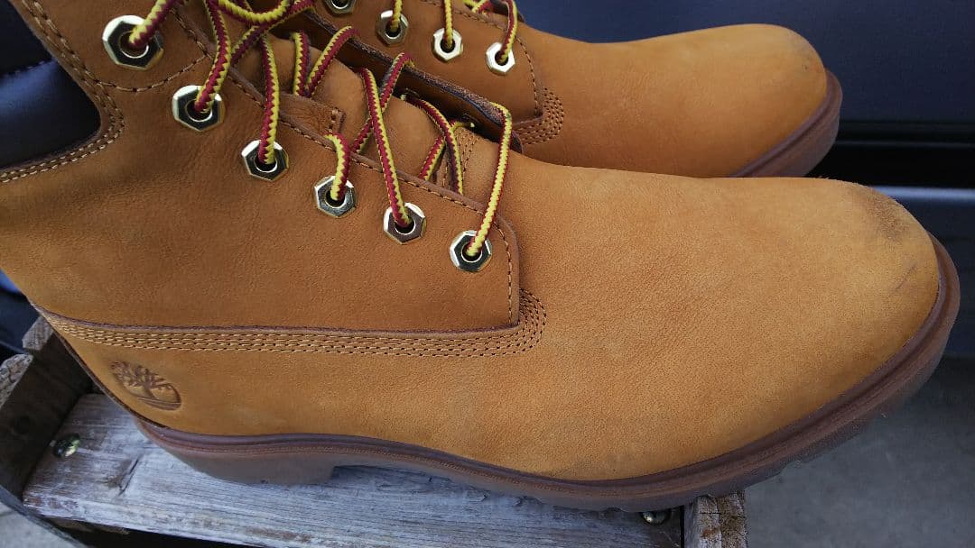 Timberlandティンバーランド6インチウィートヌバックレザーブーツ9.5W