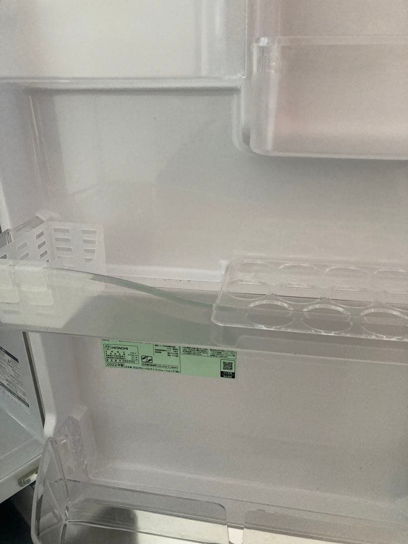HITACHI 冷蔵庫　2022年製　400L R-S40S