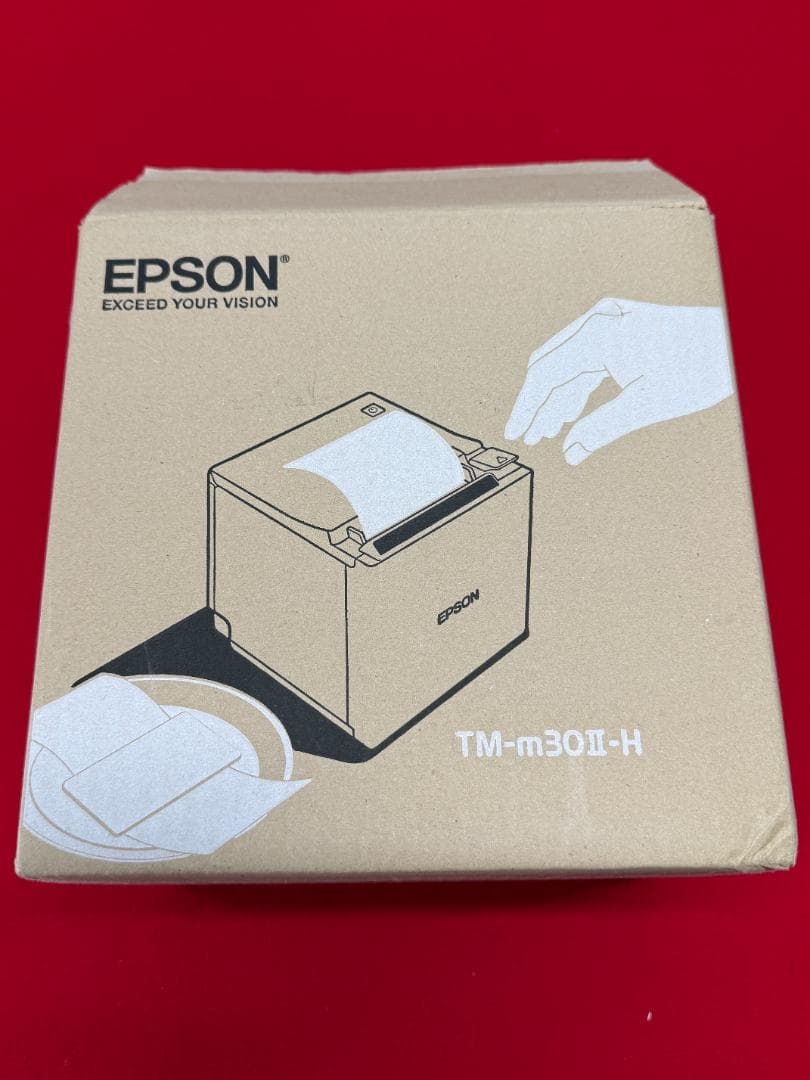 使用極少 EPSON TM-m30Ⅱ-H ブラック レシートプリンター ⑪