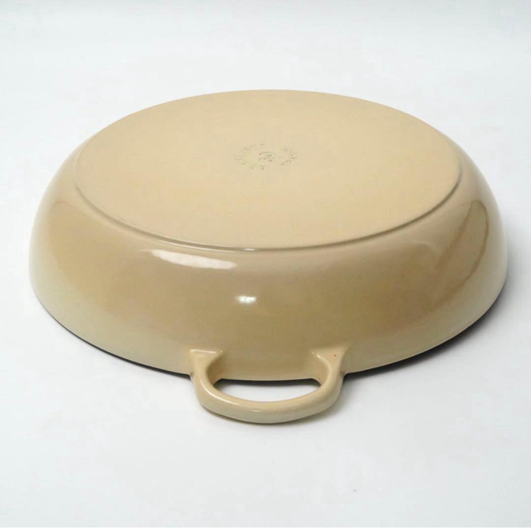 【美品】LE CREUSET　ビュッフェキャセロール　デューン　30cm