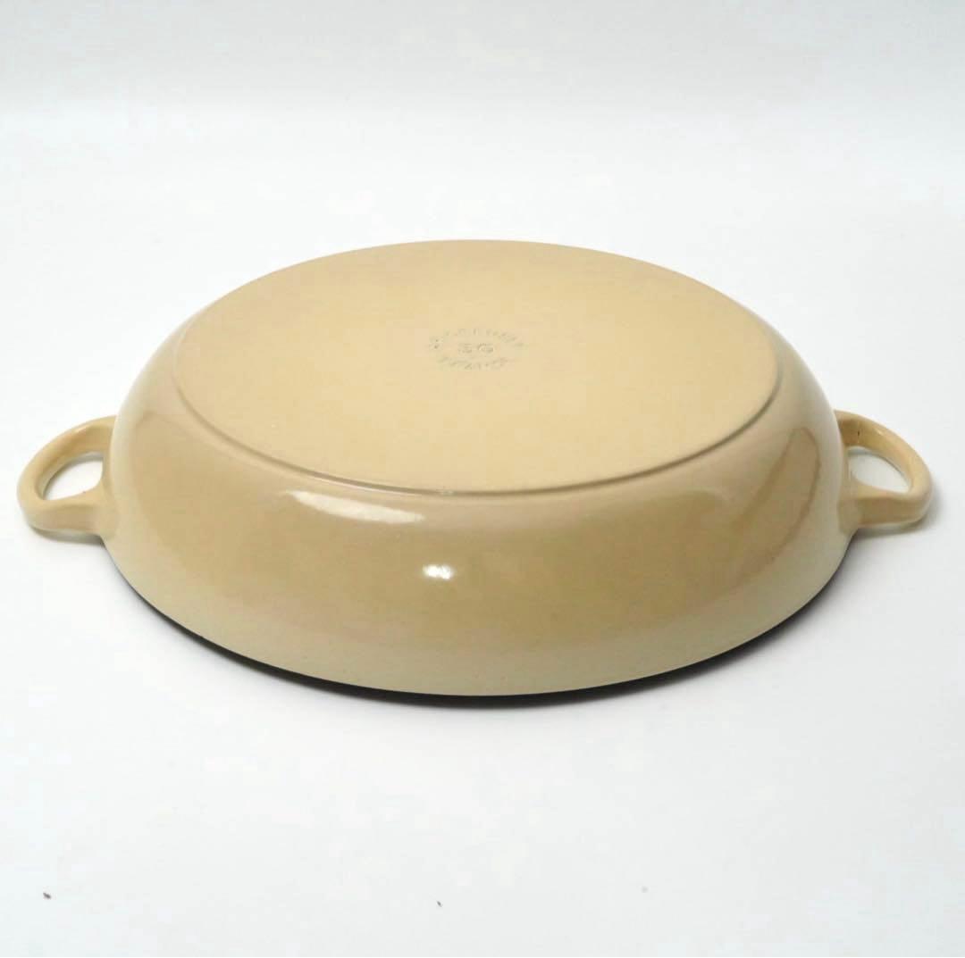 【美品】LE CREUSET　ビュッフェキャセロール　デューン　30cm
