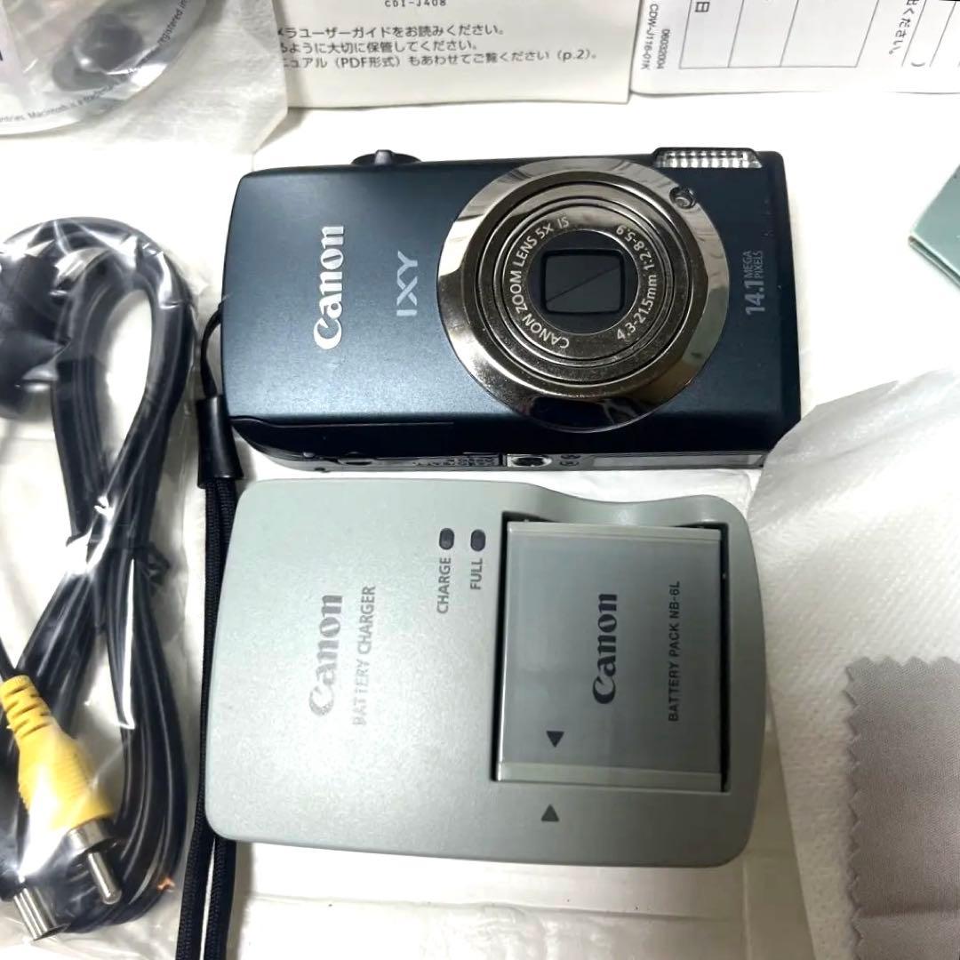 Canon IXY 10S コンパクトデジタルカメラ　BKブラック　美品　可動品