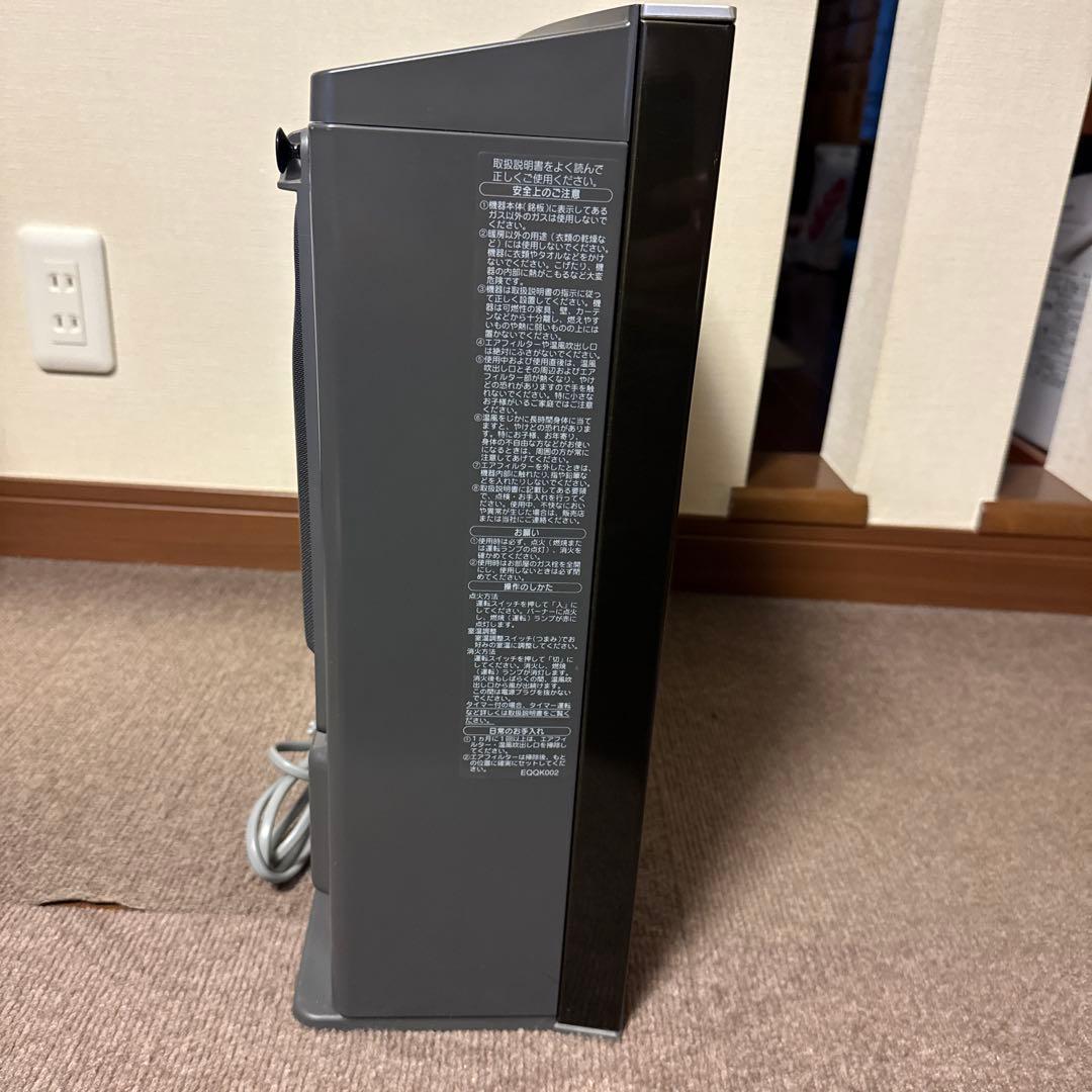 ノーリツ LPガス用 ファンヒーター　GFH-4004D ナノイー機能