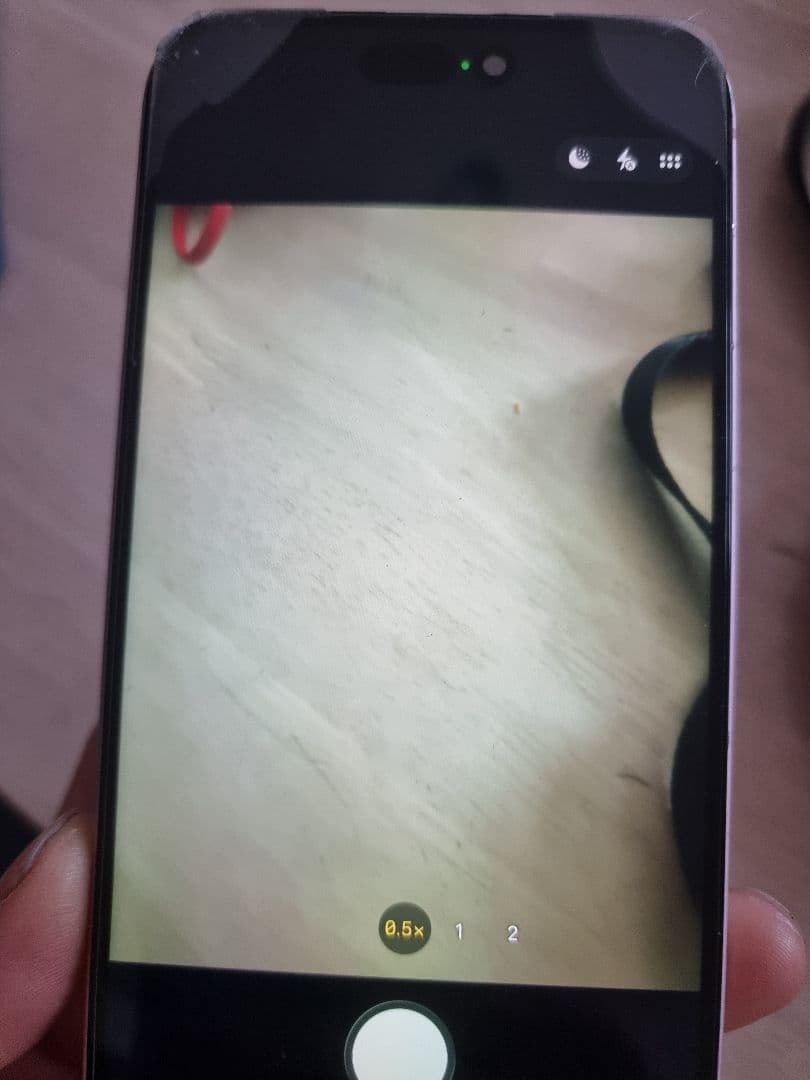 iPhone15plus　ピンク　フェイスid不可背面われあり