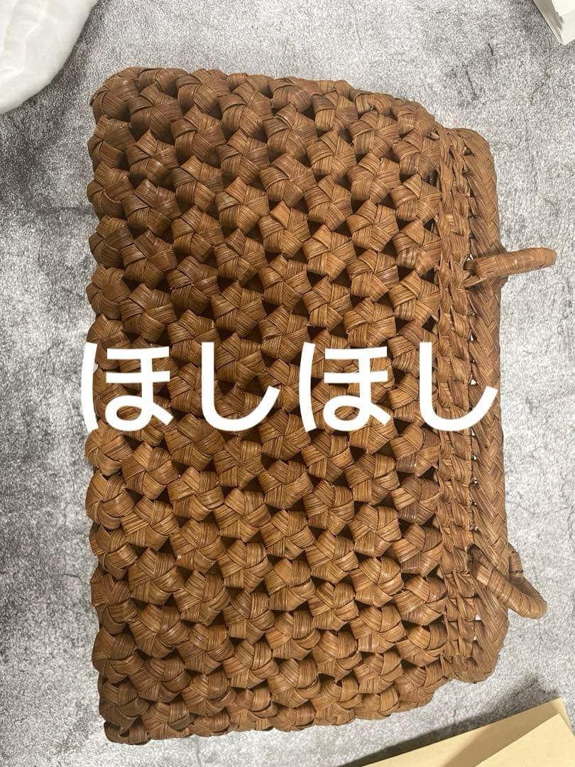 新品　山葡萄かごバッグ　ハンドバッグ　籠バッグ 保存袋付き 手作り