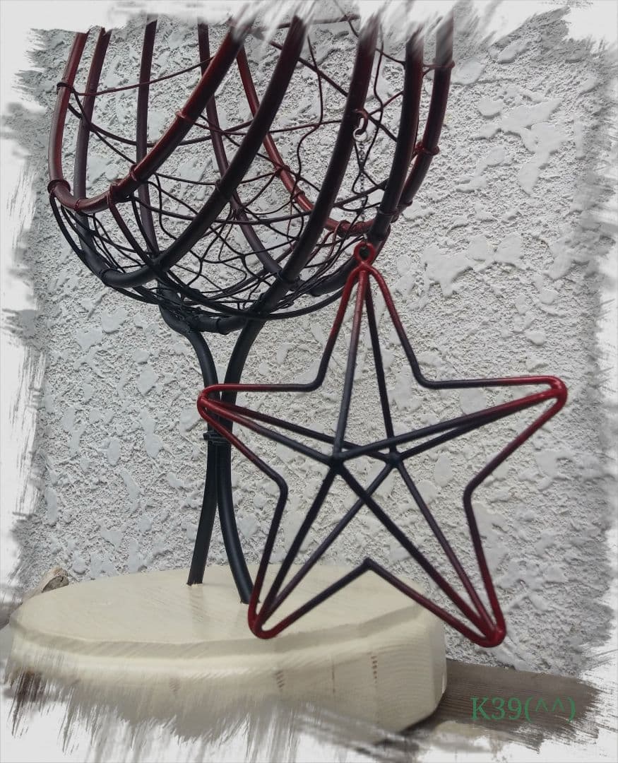 ✴️三日月アイアンバスケット✴️