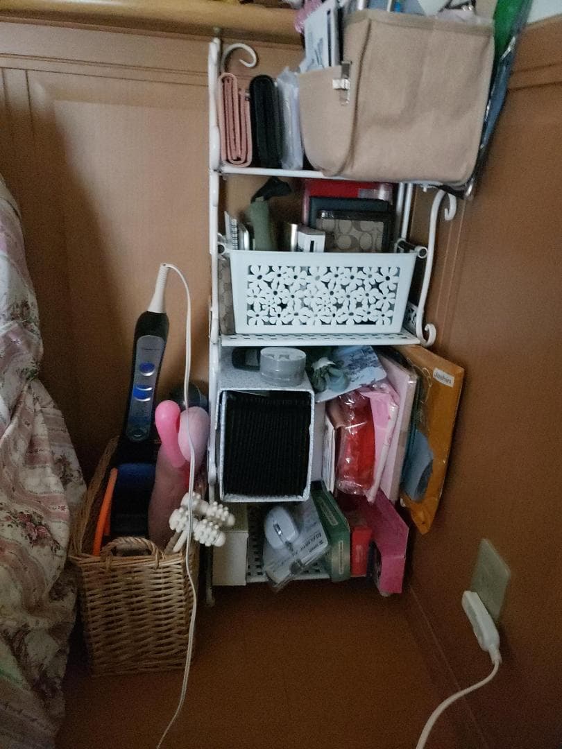 折り畳み式キッチンラック 4段