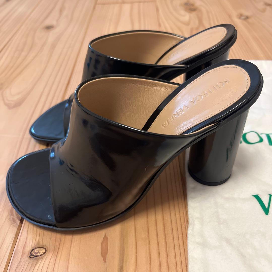 BOTTEGA VENETA ブラック ミュール 保存袋付き