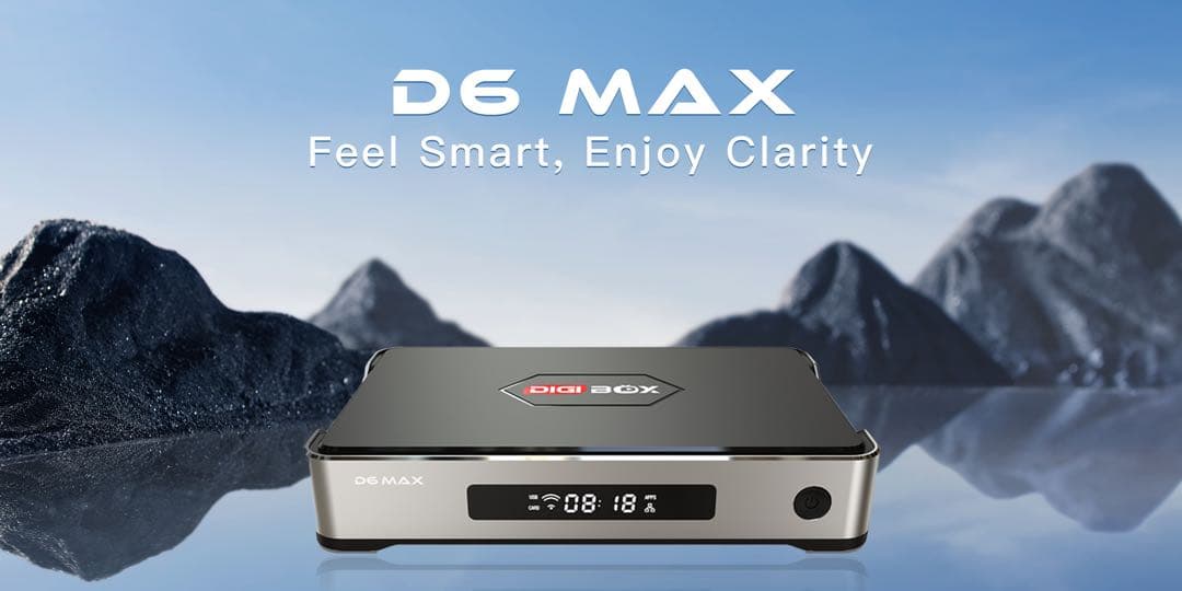 DIGIBOX D6 MAX 8K対応 Wi-Fi6千兆LAN 168時間見逃し