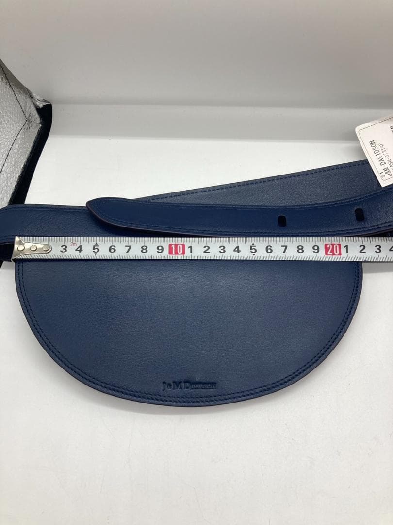 ▼J＆M　DAVIDSON 　ウエストポーチ　牛革　レザーバッグ