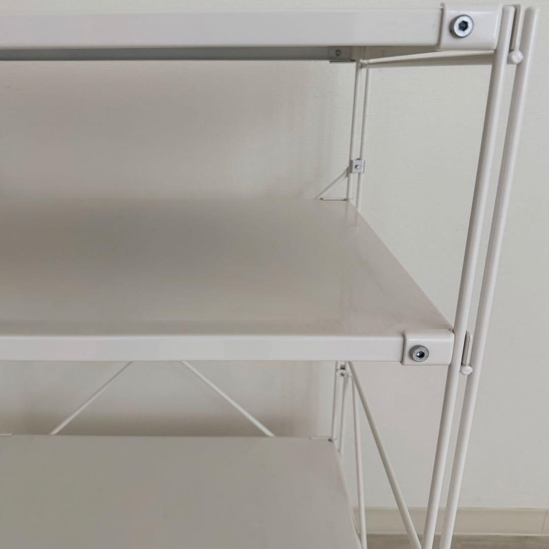 無印良品 スチールユニットシェルフ 小 ライトグレー