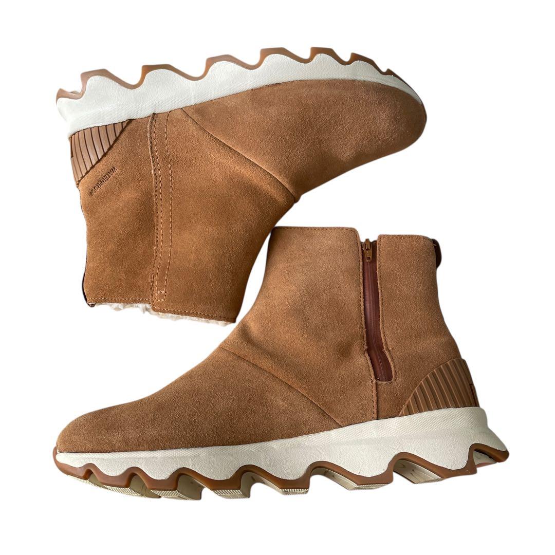 SOREL キネティックインパクト　ムートンブーツ　スエード　25