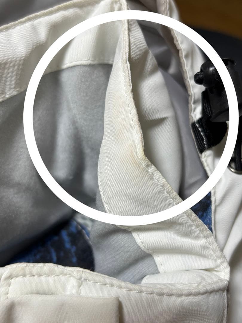 VEROMAN スキーウェア 上下セット 雪山柄 ホワイト S