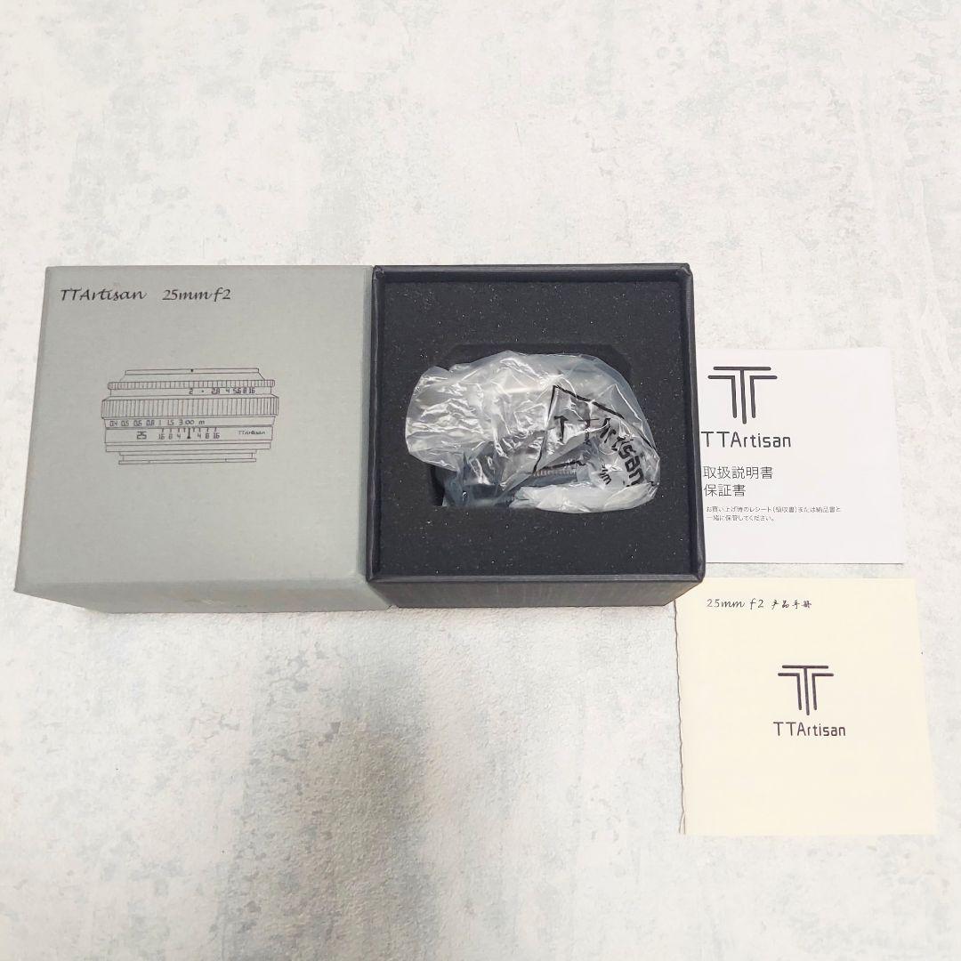 銘匠光学　TTArtisan 25mm f/2 M43レンズ 　単焦点レンズ