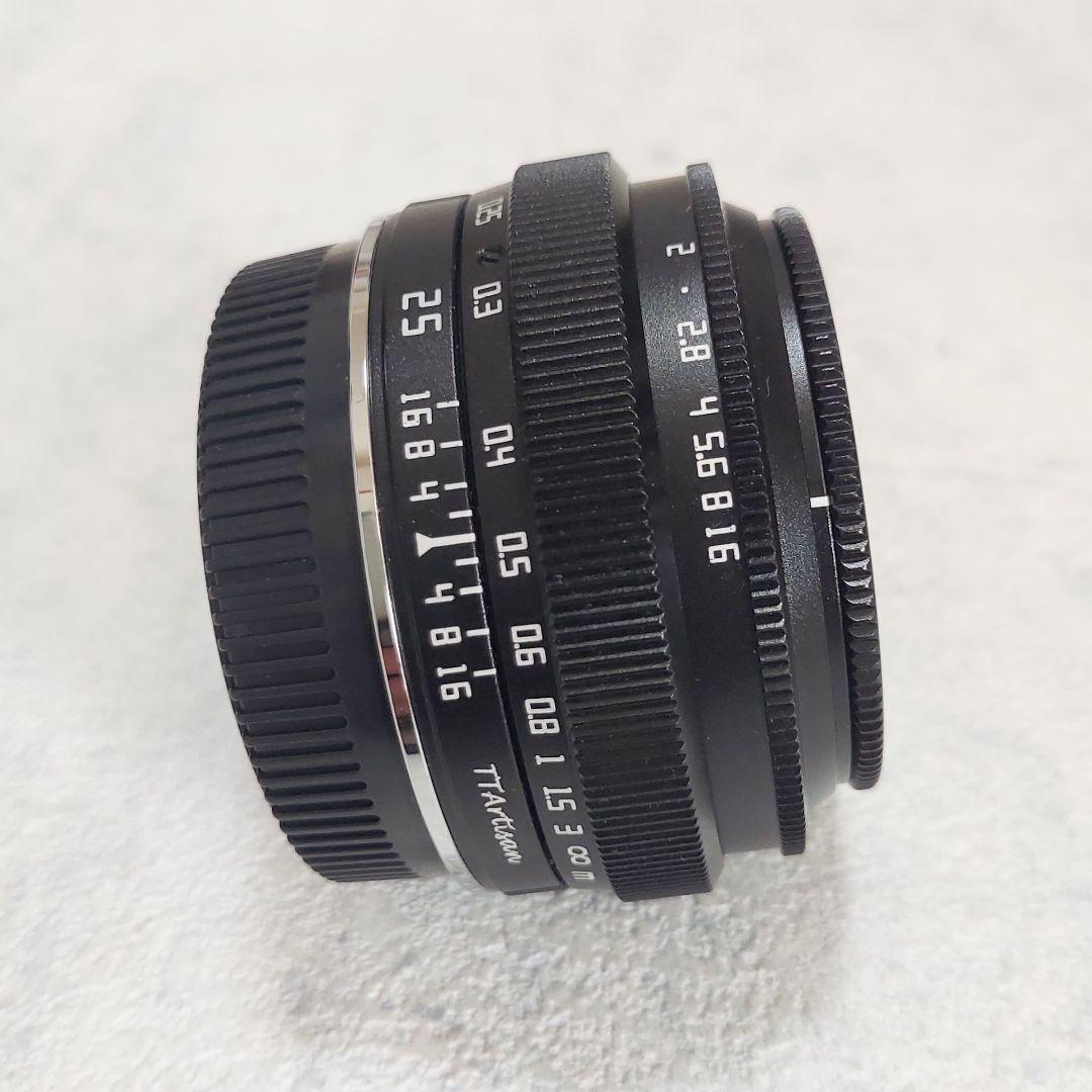銘匠光学　TTArtisan 25mm f/2 M43レンズ 　単焦点レンズ