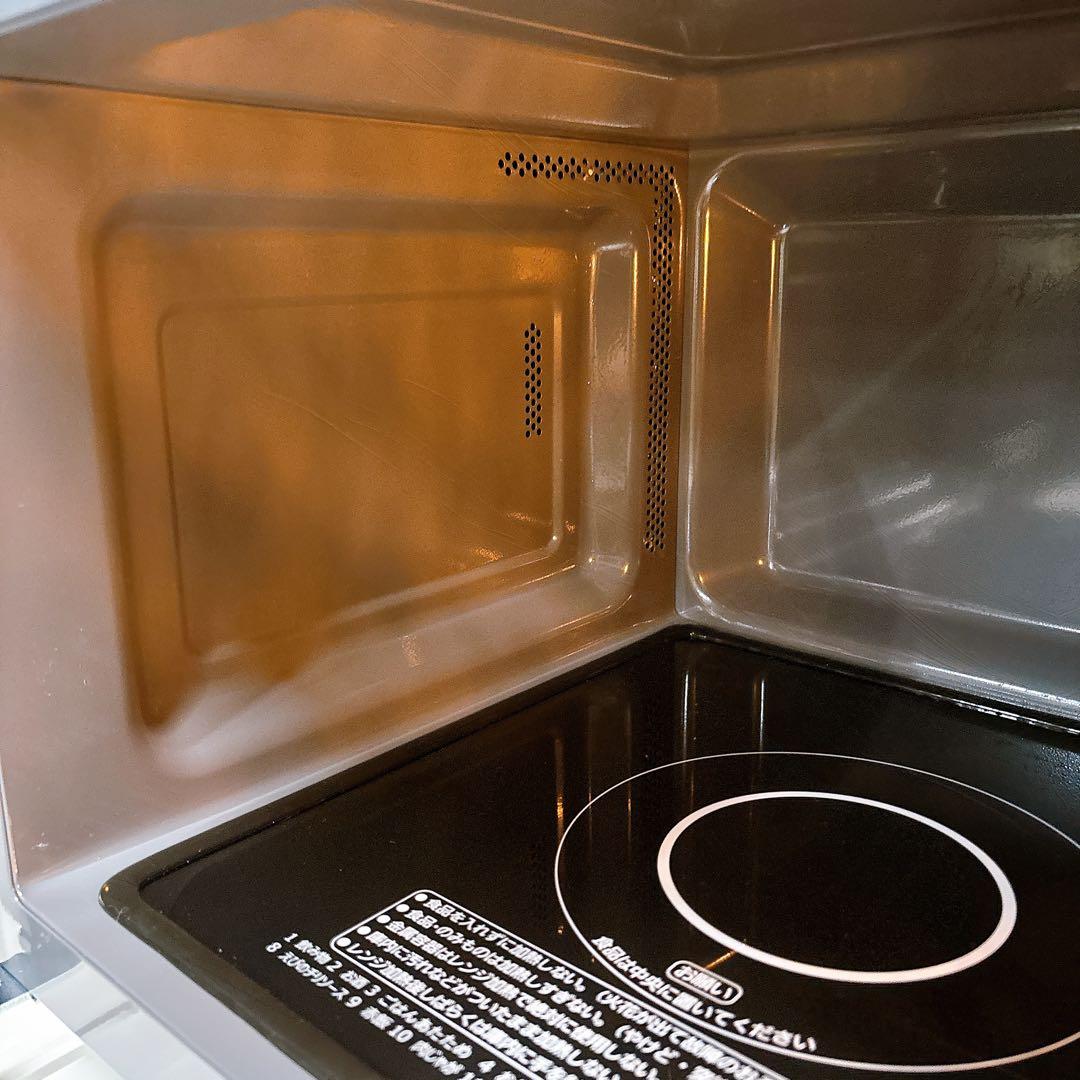 2025年製 山善 簡単シンプル電子レンジ フラット