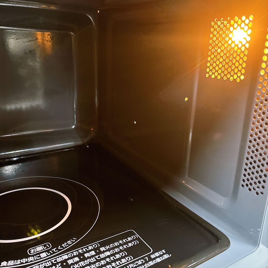 2025年製 山善 簡単シンプル電子レンジ フラット