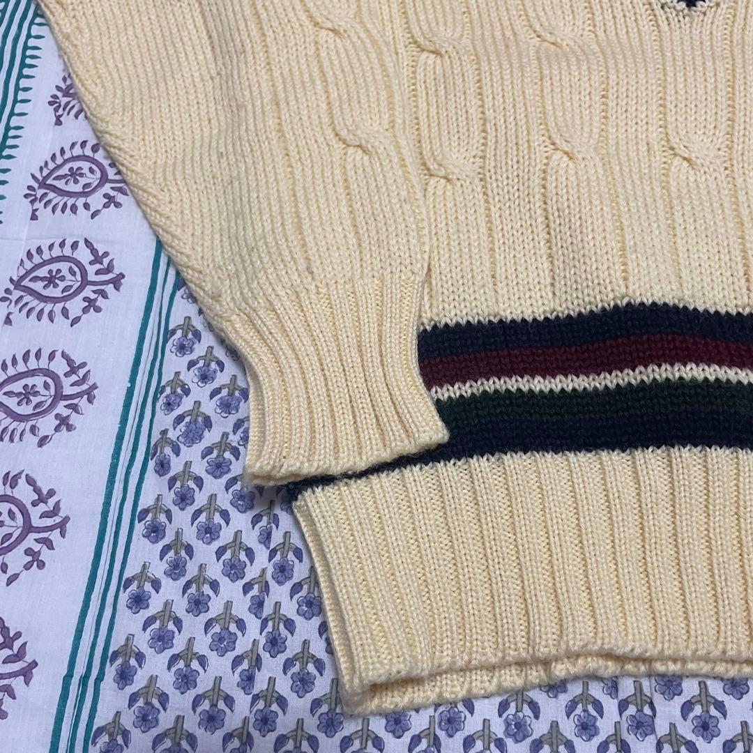 しらPolo Ralph Lauren 100% チルデンニット