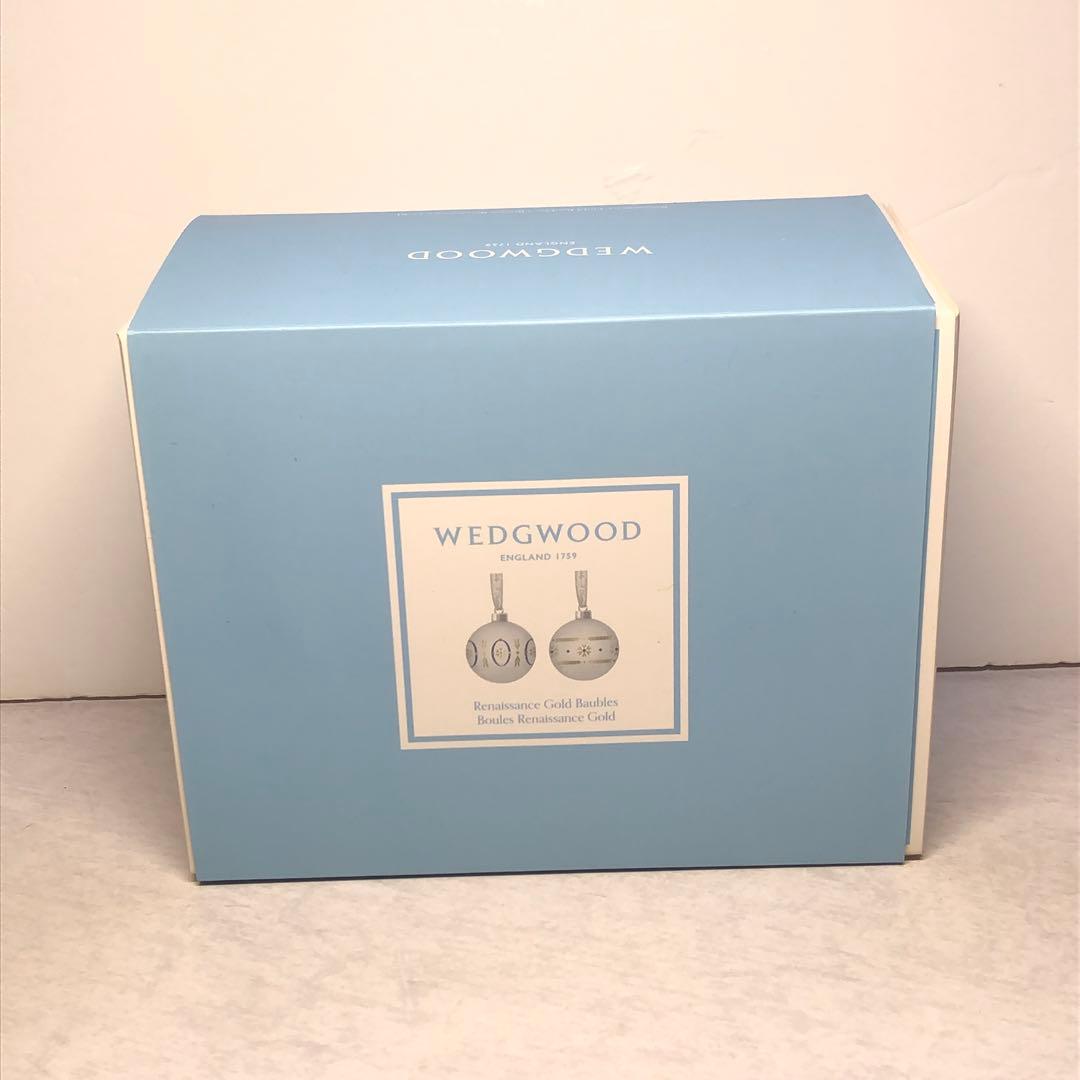 ウェッジウッド（）ホリデーオーナメント ルネッサンスゴールド2箱