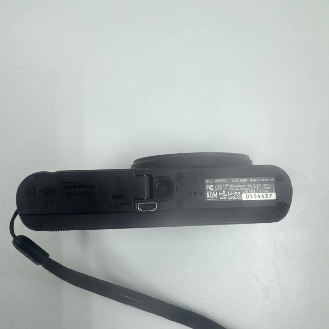 SONY デジカメCyber-shot WX350 ブラック