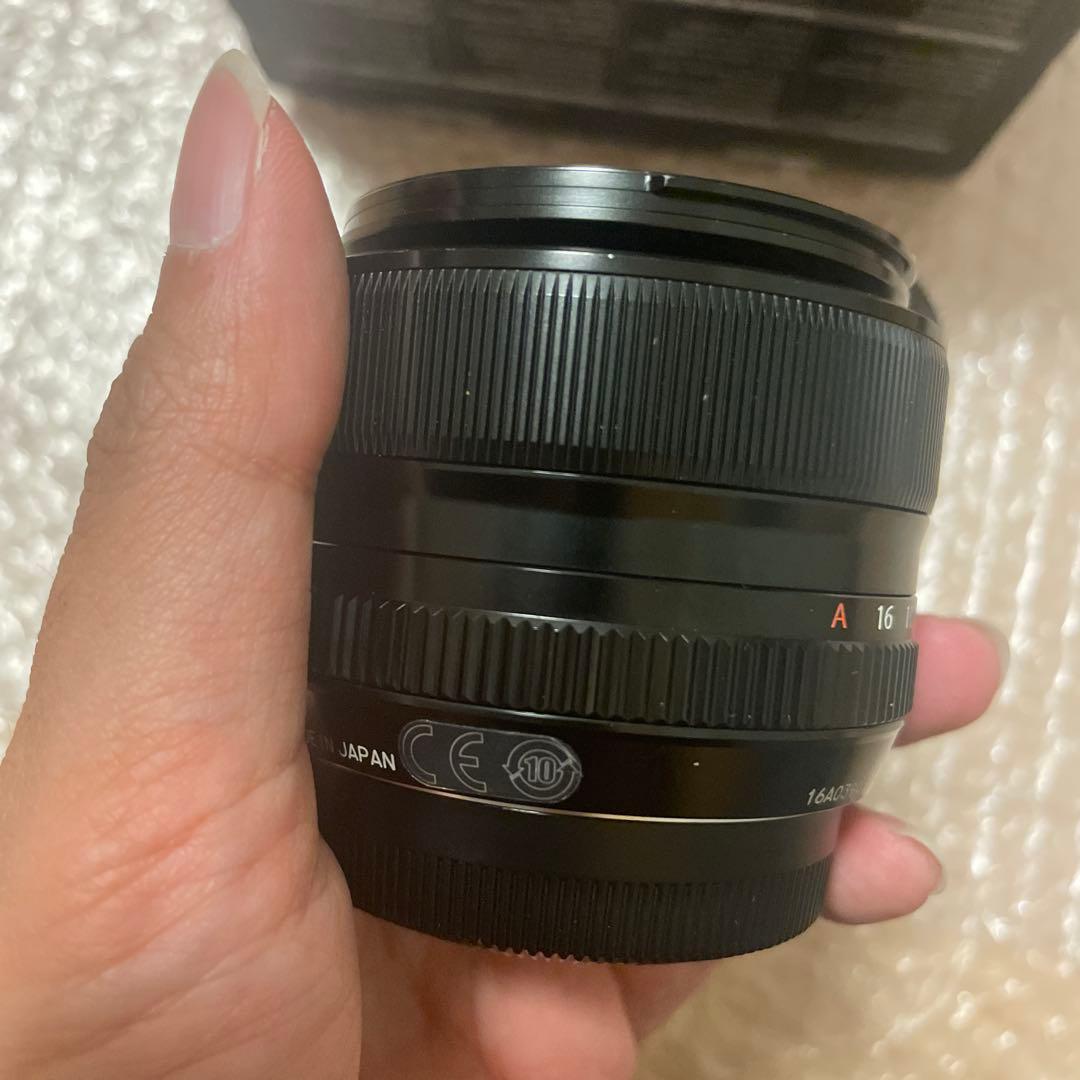 美品FUJIFILM XF 35mm F1.4 R 単焦点レンズ Xマウント