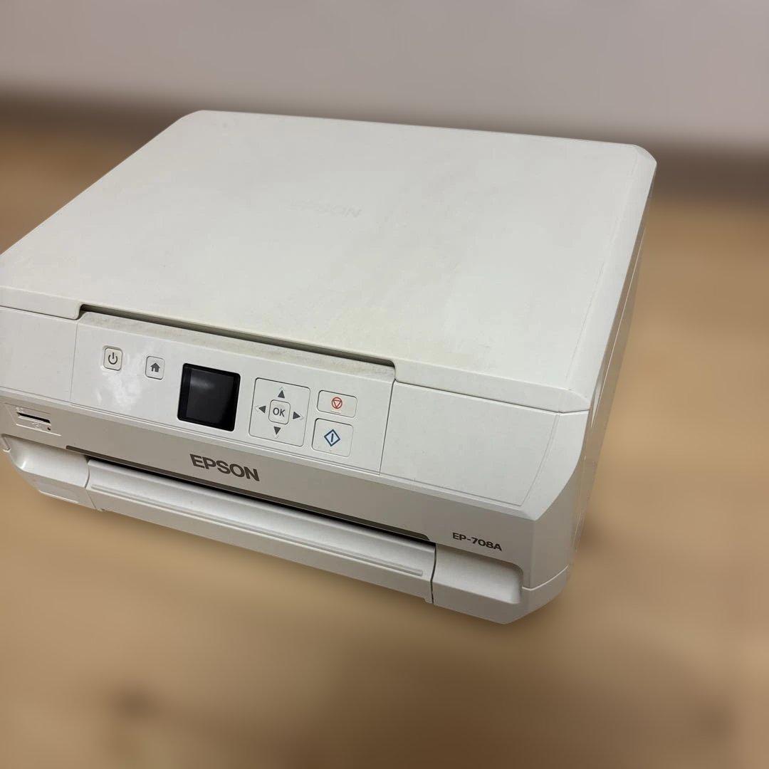 通電済★ジャンク扱い★EPSONプリンター★EP-708A★