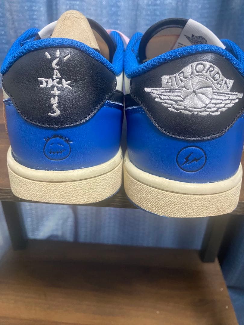 NIKE AJ1 LOW TS × FRAGMENT 27.0cm