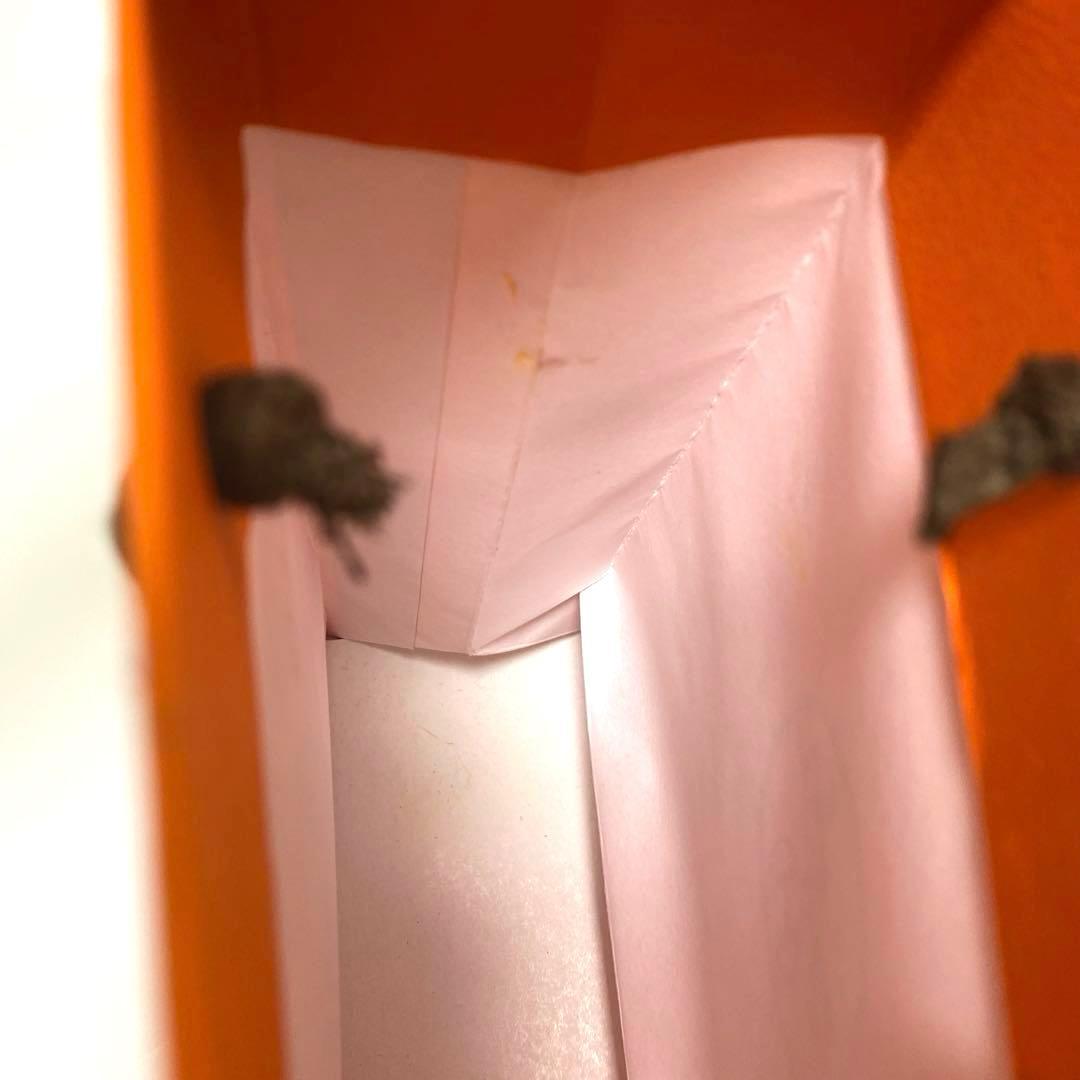 新品未使用　HERMÈS オレンジ ショップ袋 大きめ　合計14袋　リボン×2