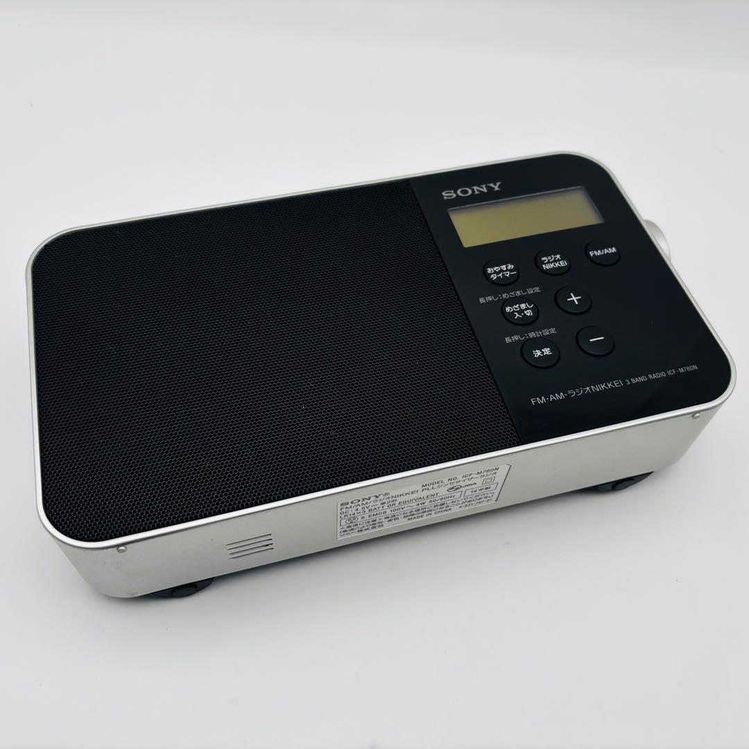SONY FM/AMラジオ NIKKEI シンセサイザー ICF-M780N