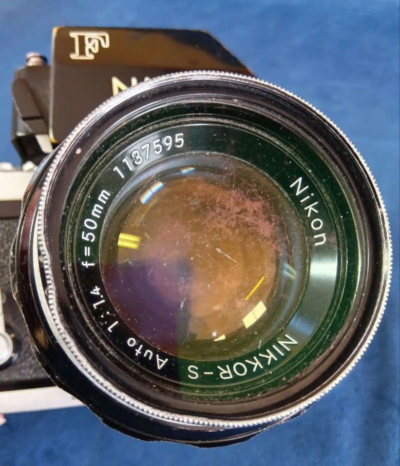 ニコン FフォトミックFTN　ファインダー　フィルムカメラ　ケース付き　ブラック