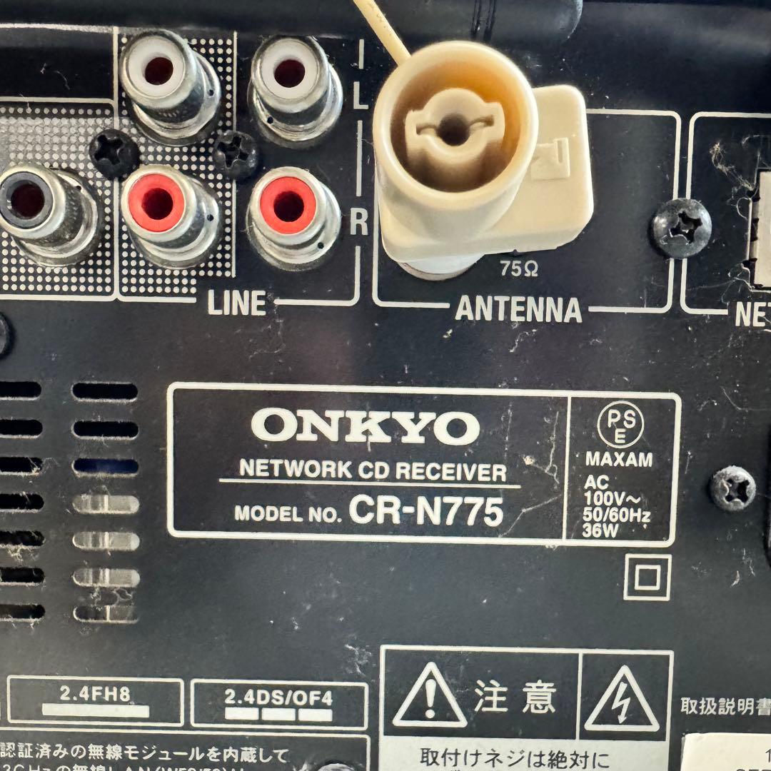 ONKYO CR-N775 レシーバー D-112NFX スピーカー セット