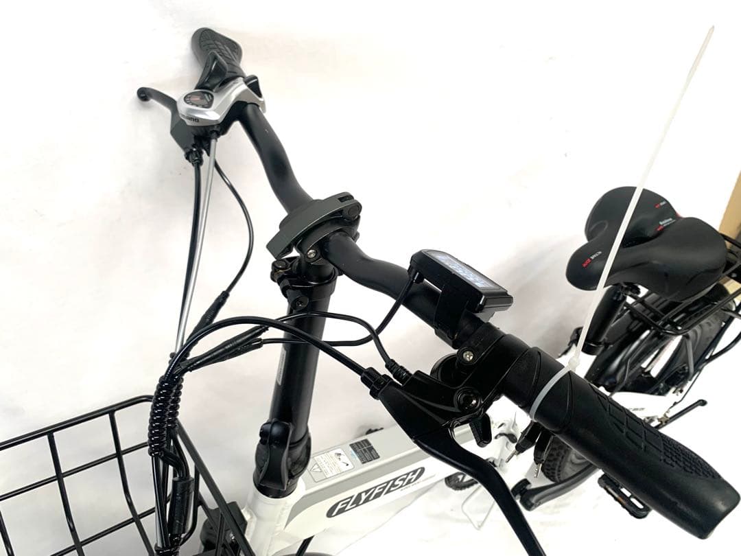 T尃用 FLYFISH ディスク式MTB折り畳み電動自転車BIKES 動作確認済