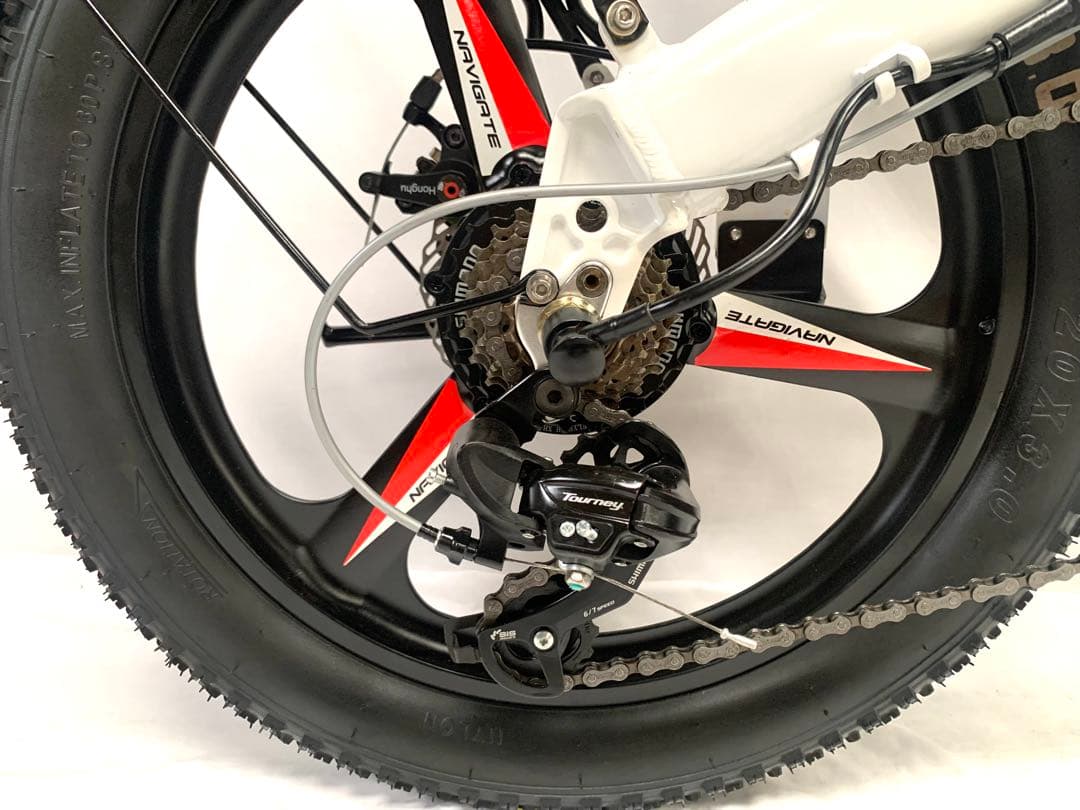 T尃用 FLYFISH ディスク式MTB折り畳み電動自転車BIKES 動作確認済