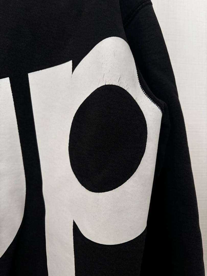 Supreme ビッグロゴ スウェット ブラック Mサイズ