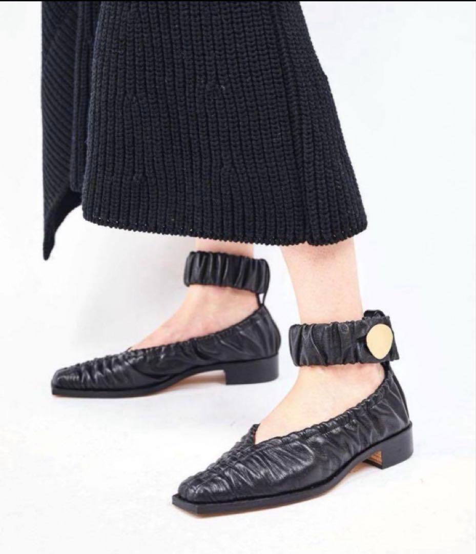 HARUNOBUMURATAハルノブムラタGARWIN フラットシューズ 37