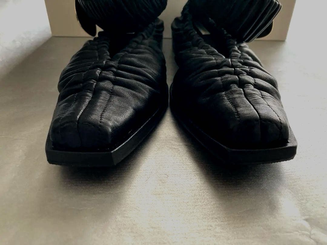 HARUNOBUMURATAハルノブムラタGARWIN フラットシューズ 37