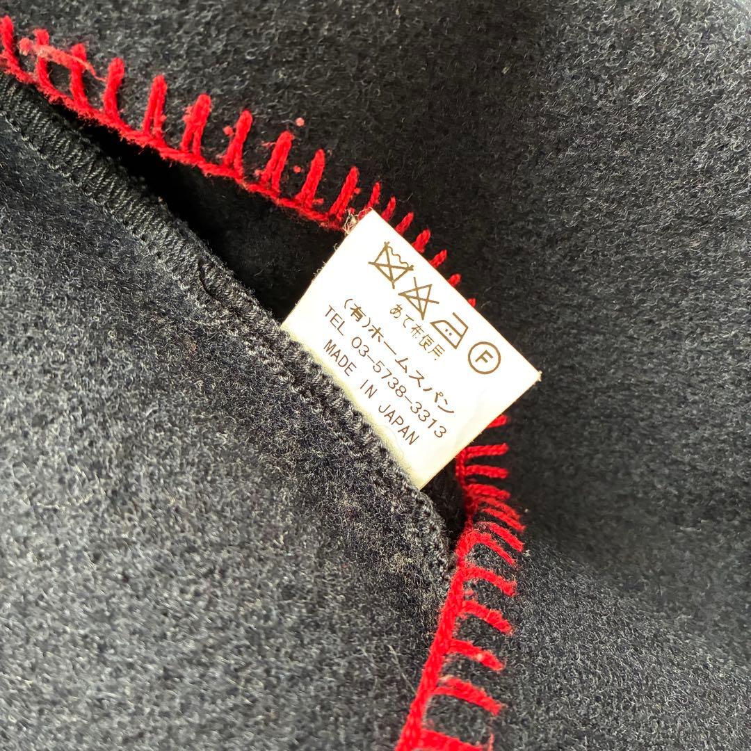 ホームスパン homspun コート ウールメルトンコート