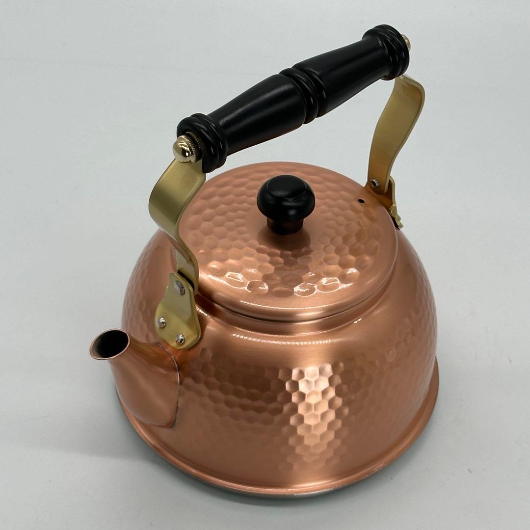 銅 ケトル 1.5L IH対応 鎚目 やかん 日本製 新光堂 ケトル 銅やかん