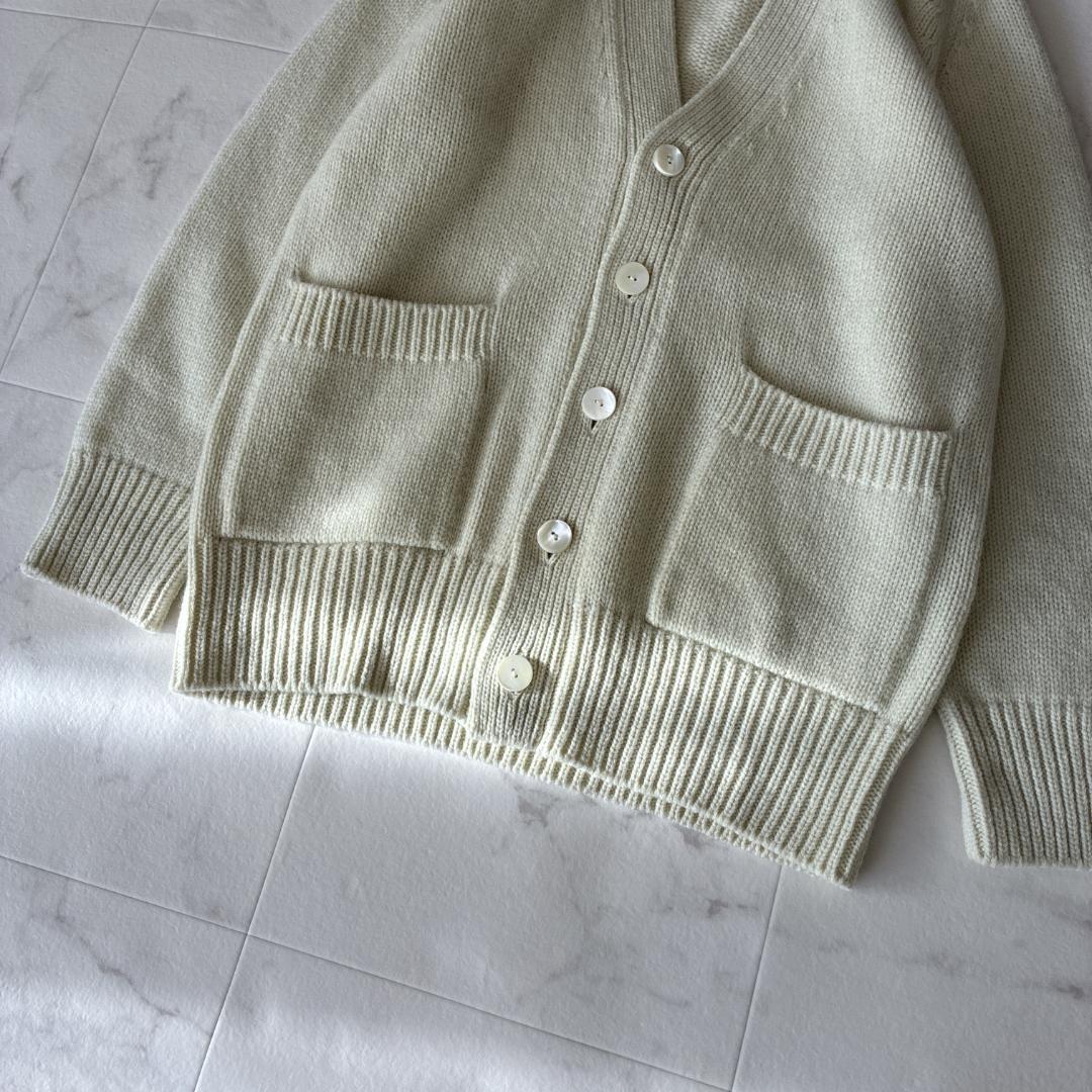 美品 ギャルリーヴィー♡ファインウール ロングカーディガン 春色 定価3.9万