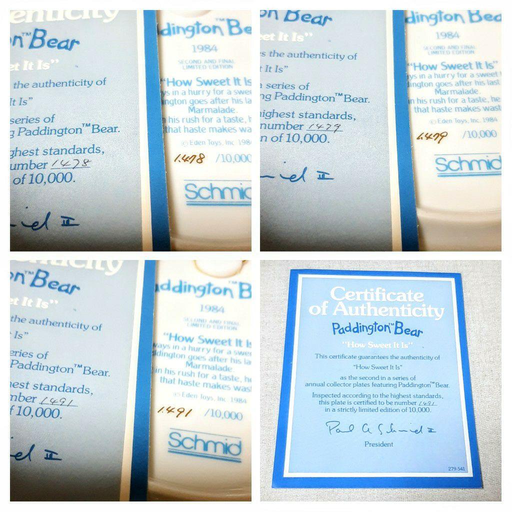 [激レア！希少！未使用！] パディントン 限定プレート まとめて 7枚セット！