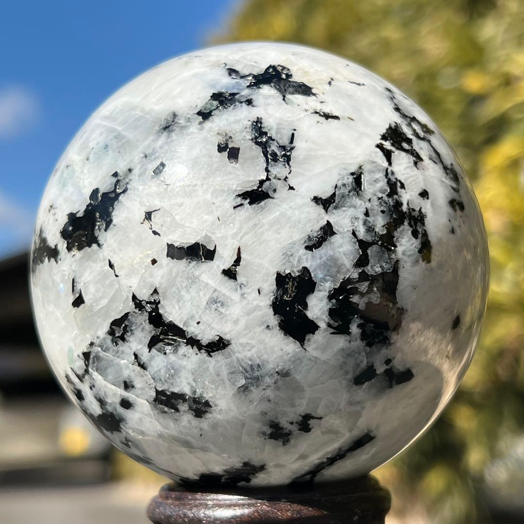 ✳️専用‼️激レア 超大玉✨愛を伝える石✨ムーンストーン ペグマタイト 丸玉 天然石