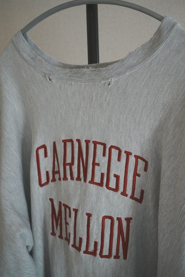 90s Champion リバースウィーブ スウェット 刺繍 USA製 XL