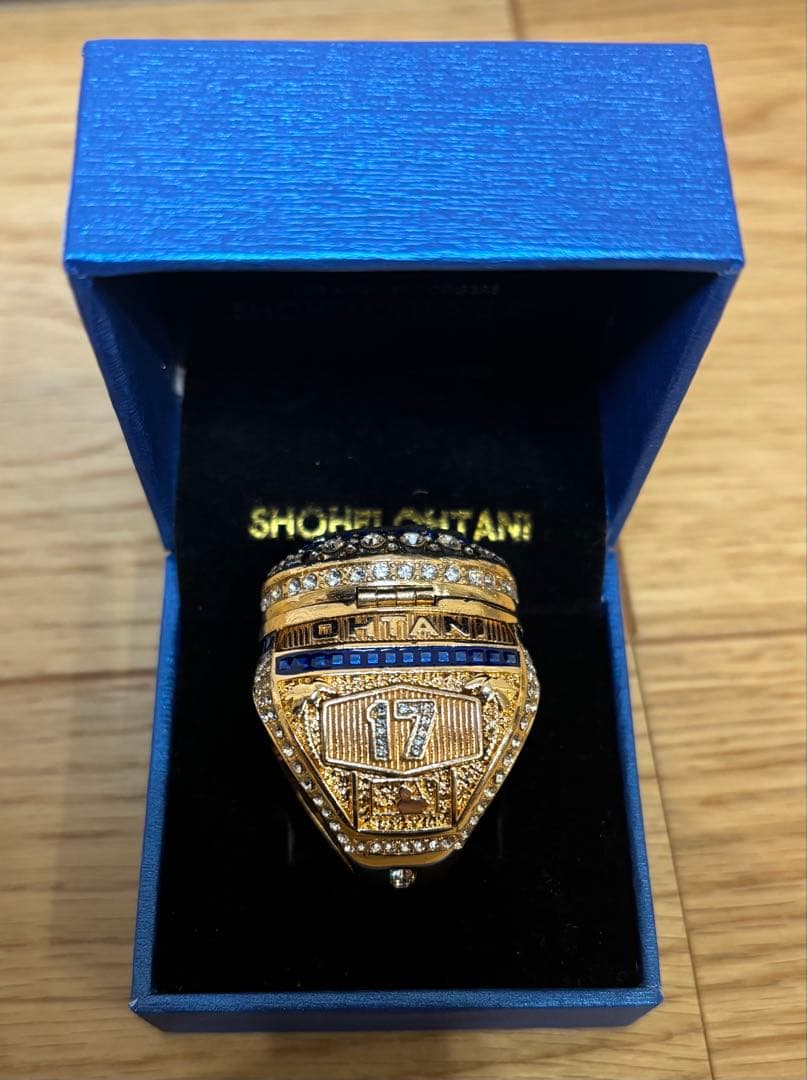 ⭐️期間限定価格⭐️【特別】大谷翔平2025＆2024チャンピオンリング&トロフィー