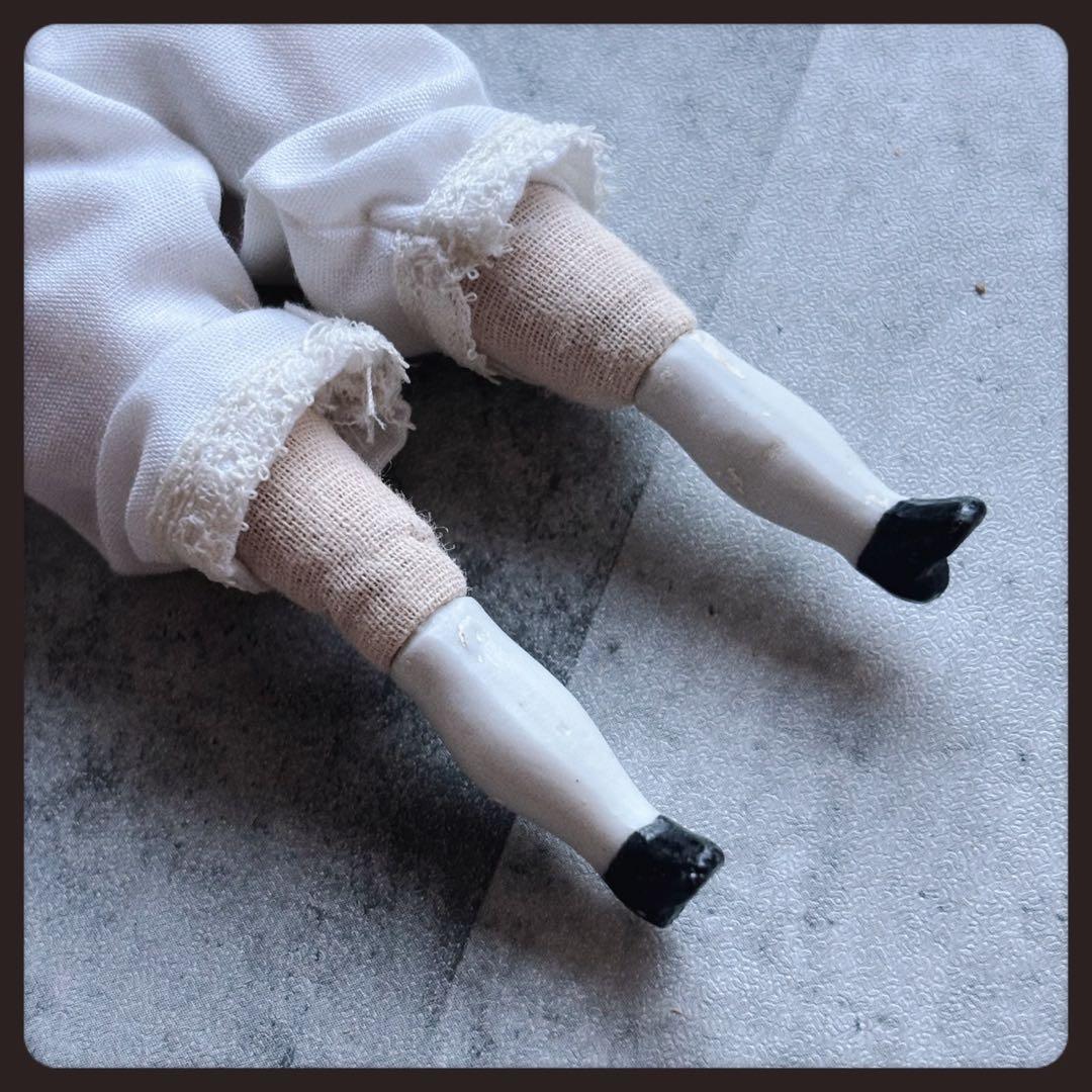 アンティーク チャイナヘッドドール ビスクドール