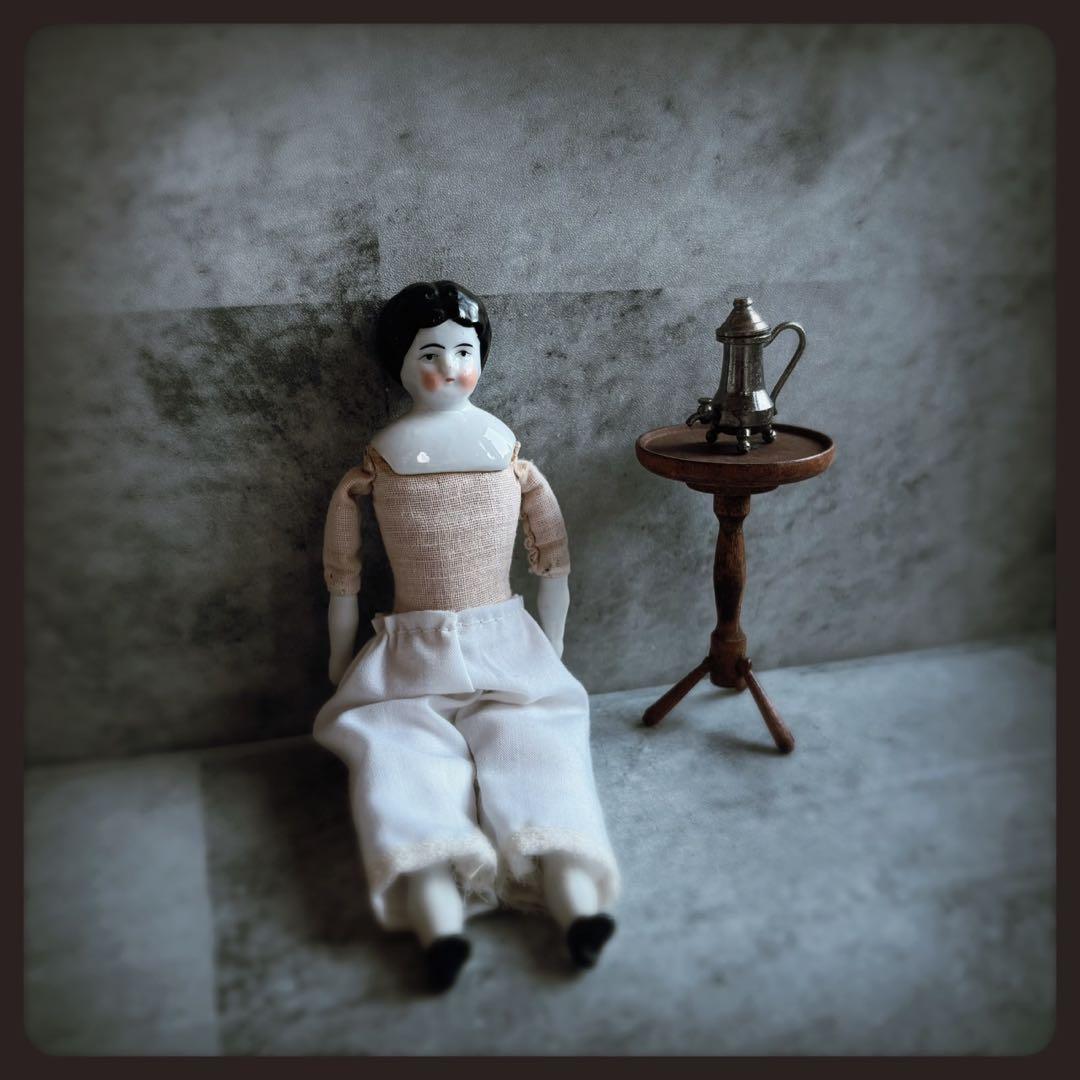 アンティーク チャイナヘッドドール ビスクドール