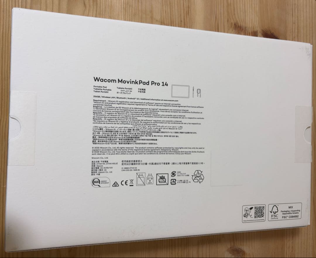 Androidタブレット本体 wacom MovinkPad Pro 14