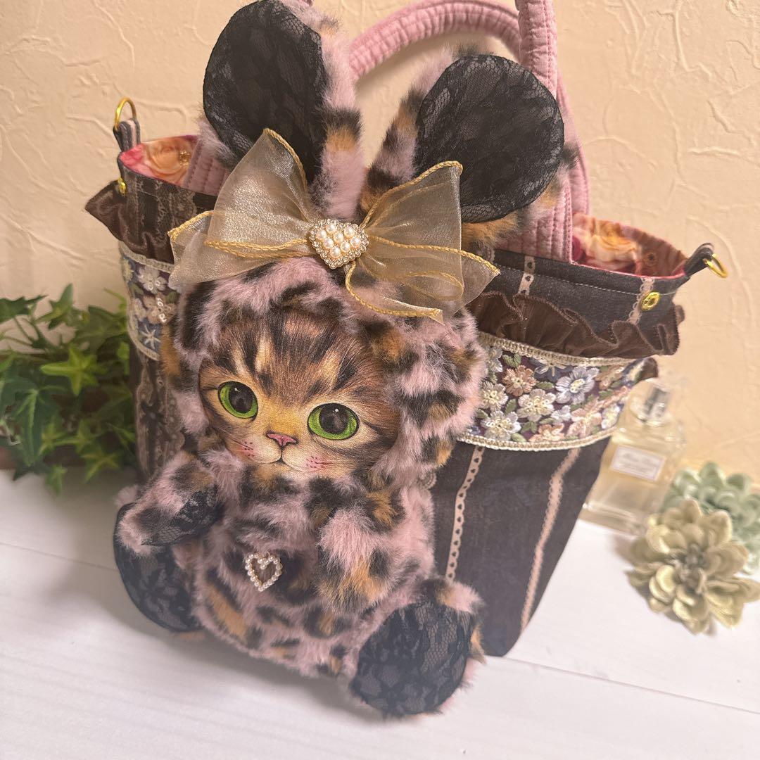 ♡*♡様 コヤンイサムチョン♡bigリトルサンダーちゃんのヌビ×インド刺繍トート